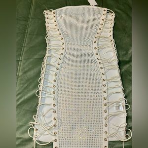 Akira white dress